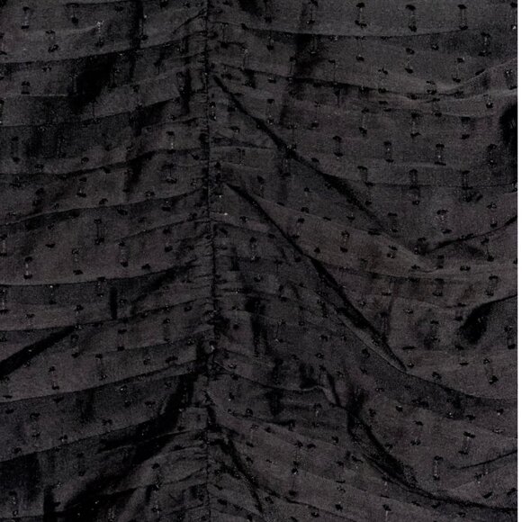 Amara Textured Black Dress - Picture 3 of 3